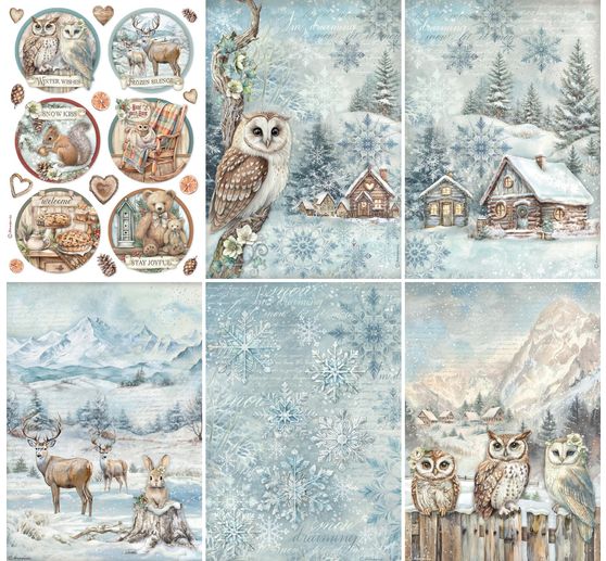 Gama słomkowych jedwabi z motywem "The Owl's House".