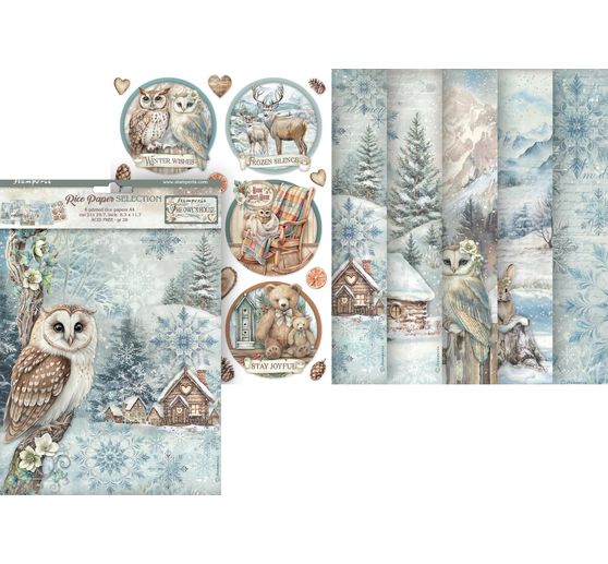 Gama słomkowych jedwabi z motywem "The Owl's House".