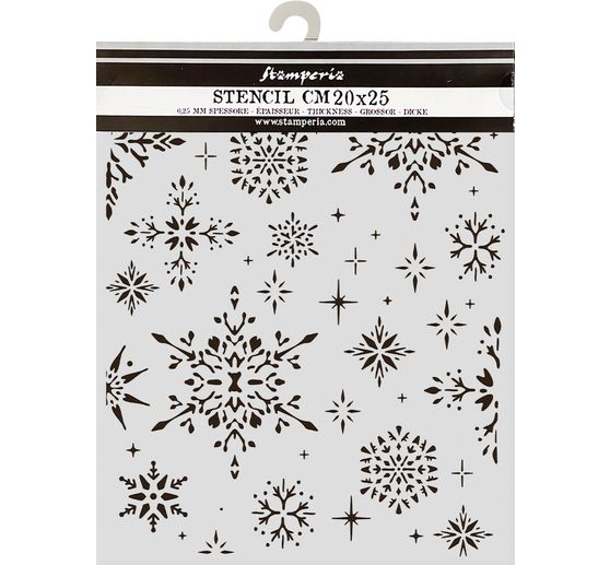 Szablon "Dom sowy - płatki śniegu"