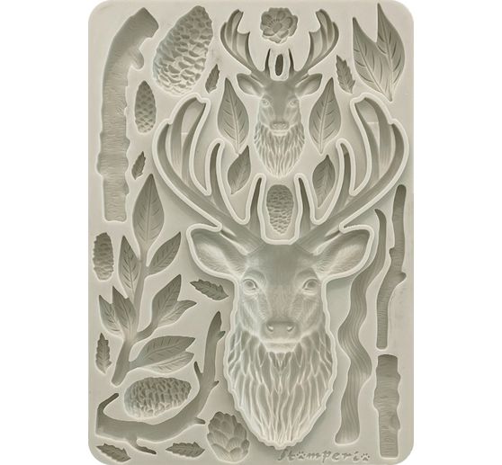 Forma silikonowa A5 "Dom Sowy - Jeleń"