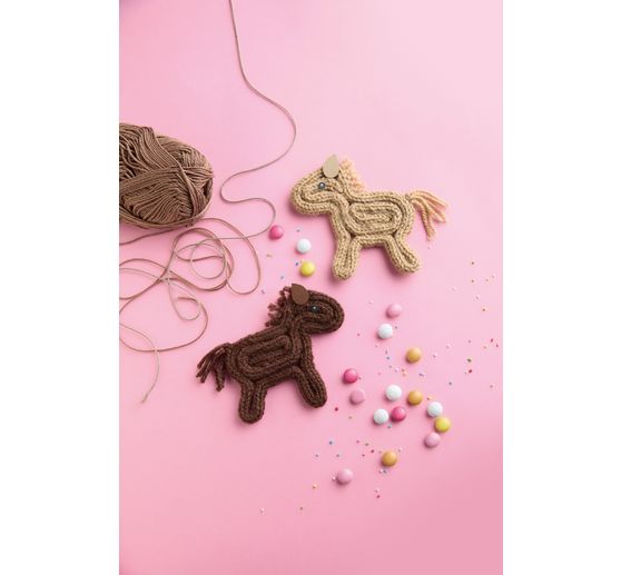 Zestaw kreatywny "Dziewiarska laleczka dla fanów koni"