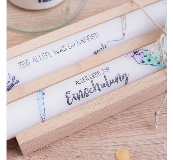 Stick candle, Ø 2.2 x 25 cm