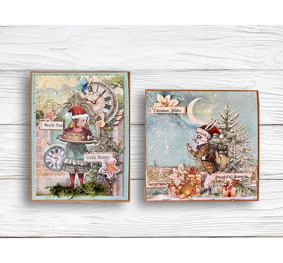 Junk Journal Book "Alicja w Boże Narodzenie"