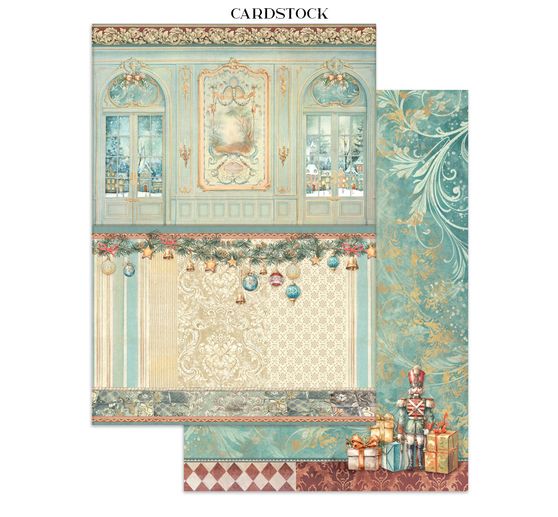 Junk Journal Book "Alicja w Boże Narodzenie"