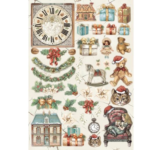 Junk Journal Book "Alicja w Boże Narodzenie"