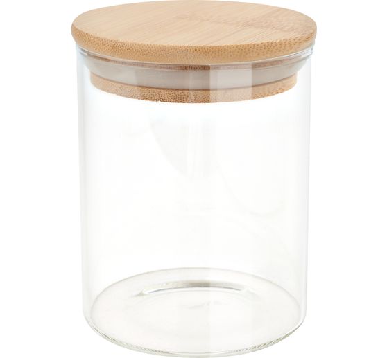 VBS Storage jar "Bomo" with bamboo lid