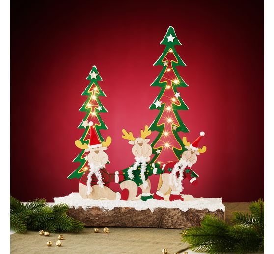 VBS Decorative tray with bark