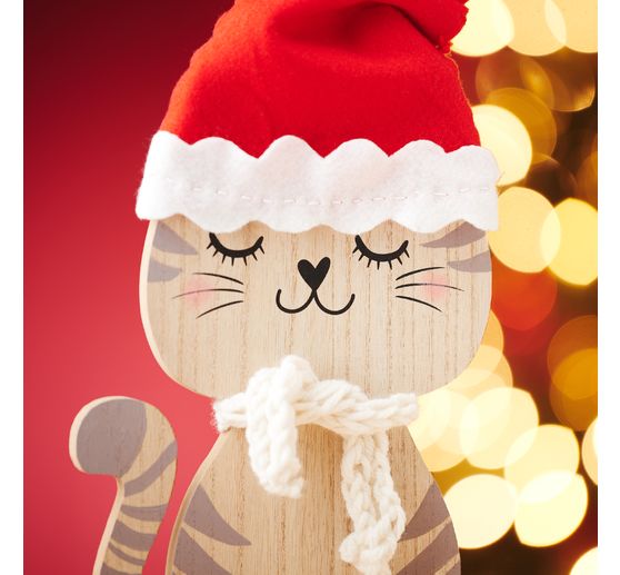 VBS Wooden figure "Cat"