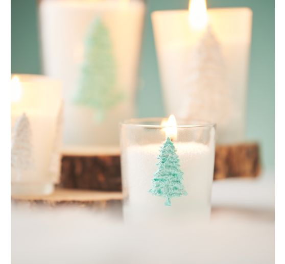 Candle sand granules with fragrance, set of 4 wicks