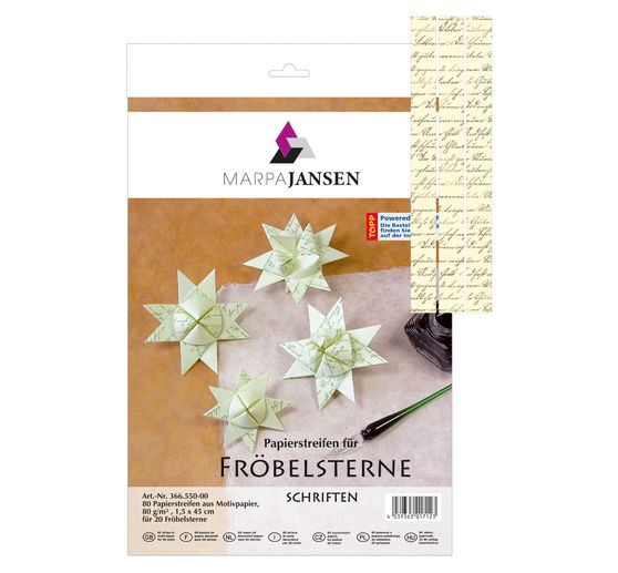 Paski papierowe "Czcionki"