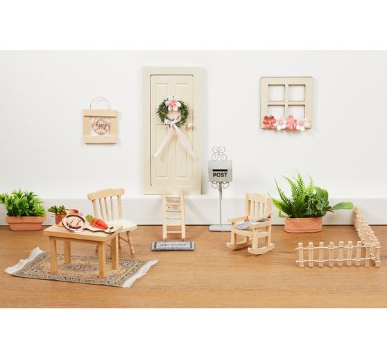 Zestaw z drzwiczkami elfów "Witamy"