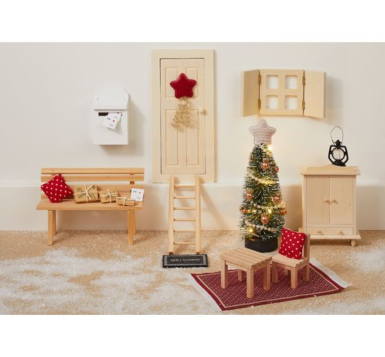 Zestaw z drzwiczkami elfów "Witamy"