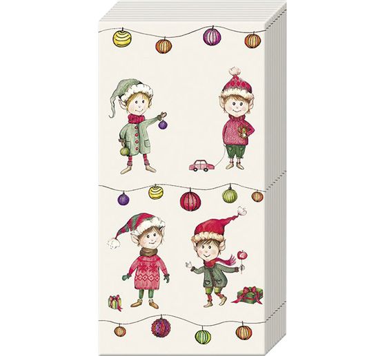 Chusteczki papierowe "Elves At Work"