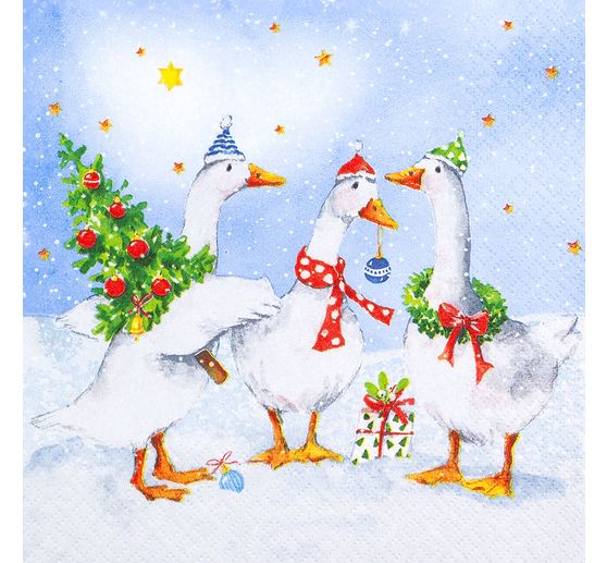 Zestaw serwetek VBS "Zima i Boże Narodzenie"