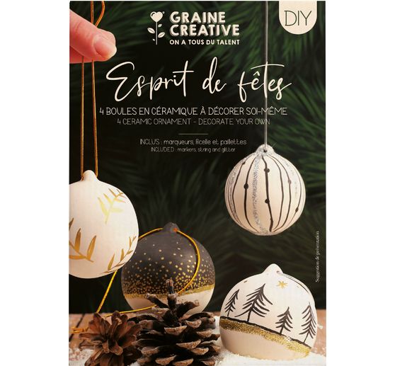 Craft kit "Design your own ceramic balls"