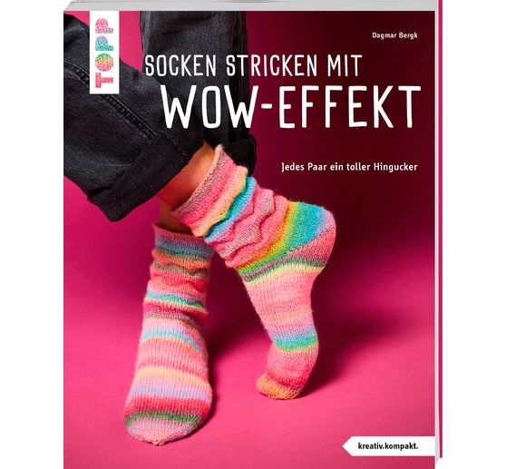 Książka "Socken stricken mit Wow-Effekt"