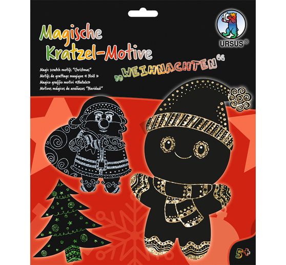 Magic scratch motifs "Christmas"