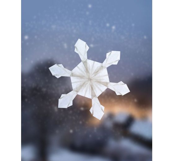 Książka "Schneekristalle aus Transparentpapier"