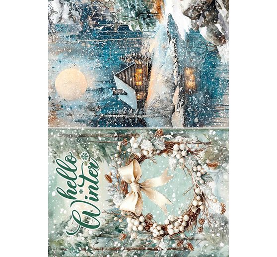 Słomkowa jedwab z motywem asortyment "Forest Tales", zestaw 8 sztuk