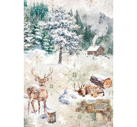 Słomkowa jedwab z motywem asortyment "Forest Tales", zestaw 8 sztuk