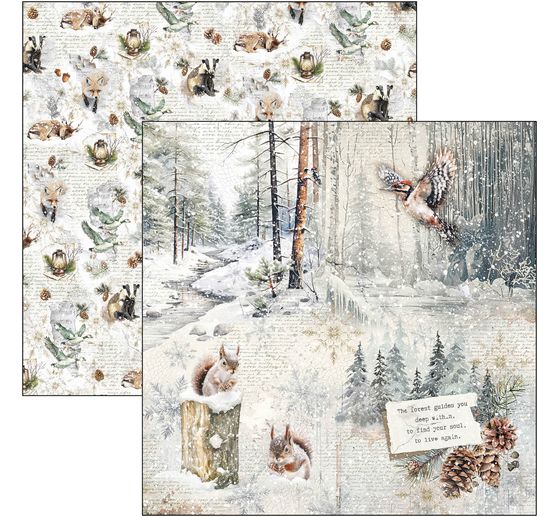 Papier do scrapbookingu "Forest Tales"