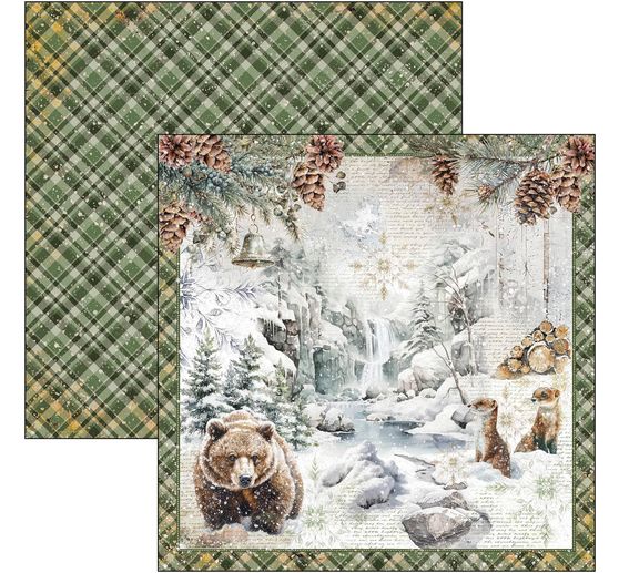 Papier do scrapbookingu "Forest Tales"