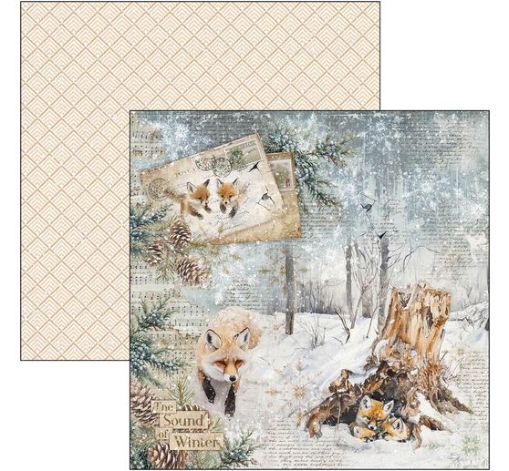 Papier do scrapbookingu "Forest Tales"
