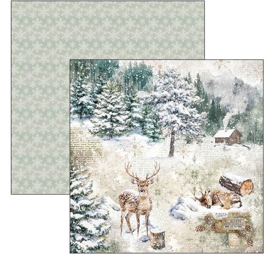 Papier do scrapbookingu "Forest Tales"