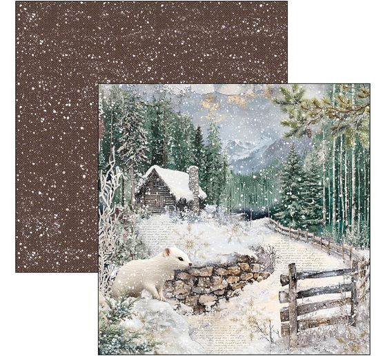 Papier do scrapbookingu "Forest Tales"