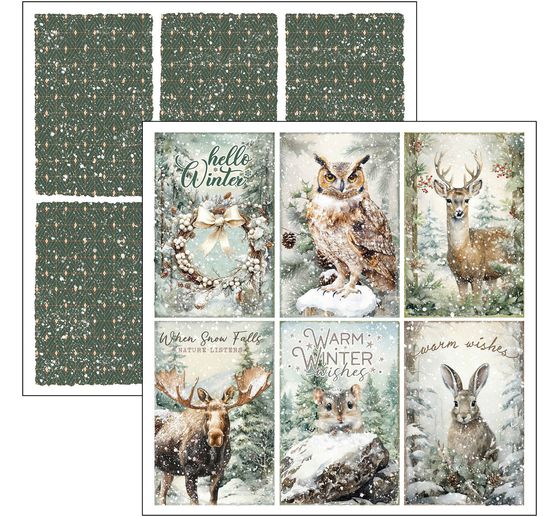 Papier do scrapbookingu "Forest Tales"