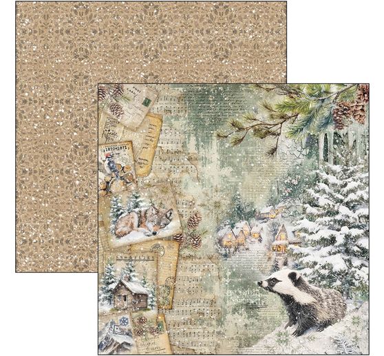 Papier do scrapbookingu "Forest Tales"