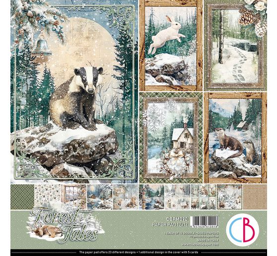 Papier do scrapbookingu "Forest Tales"