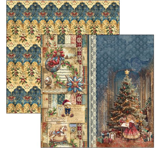 Papier do scrapbookingu "Toy Shop"