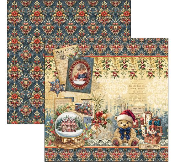 Papier do scrapbookingu "Toy Shop"