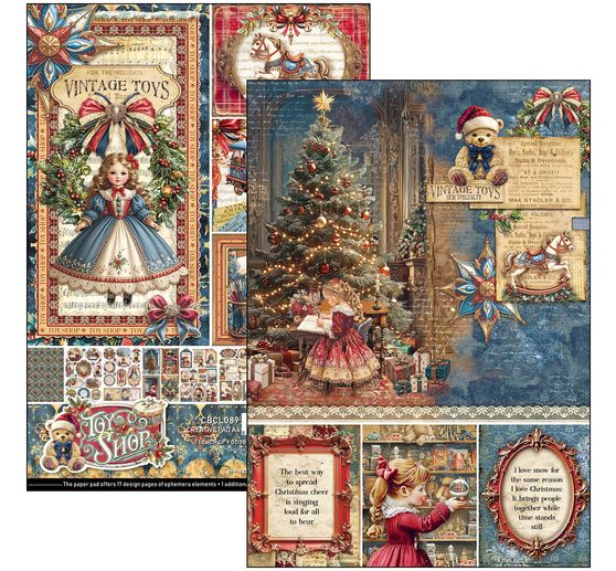 Zestaw papierowy "Toy Shop"