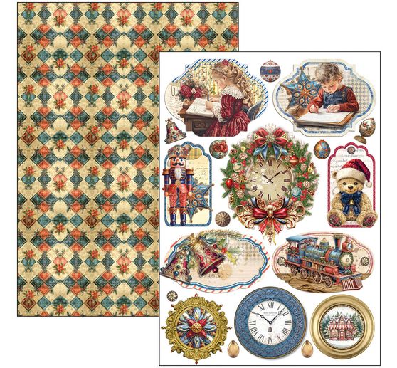 Zestaw papierowy "Toy Shop"