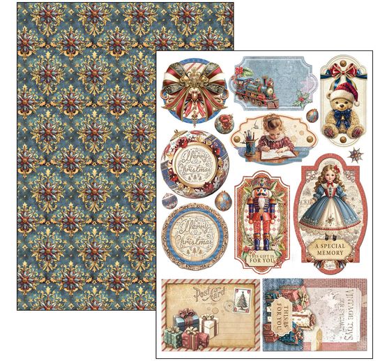 Zestaw papierowy "Toy Shop"