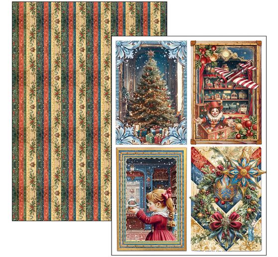 Zestaw papierowy "Toy Shop"