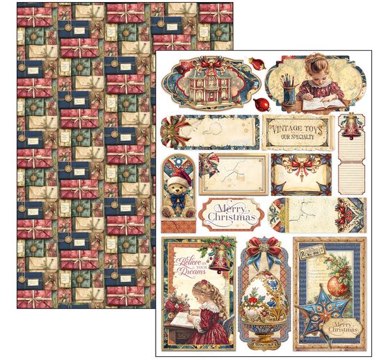 Zestaw papierowy "Toy Shop"