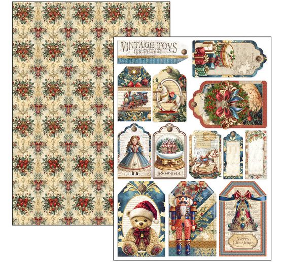 Zestaw papierowy "Toy Shop"