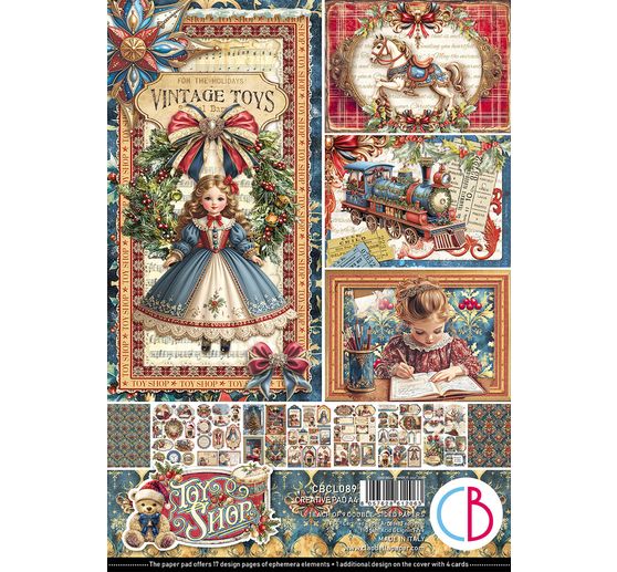 Zestaw papierowy "Toy Shop"