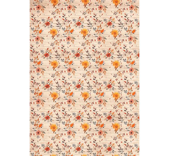 Słomkowa jedwab z motywem asortyment "Hello autumn", zestaw 8 sztuk