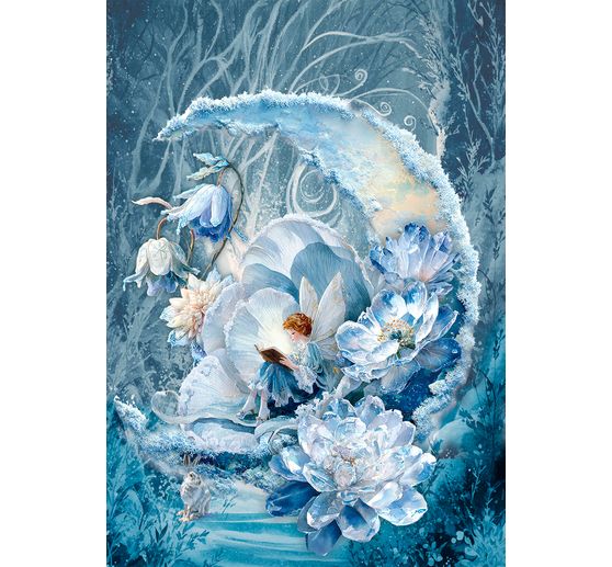 Słomkowa jedwab z motywem asortyment "Frozen Land", zestaw 8 sztuk