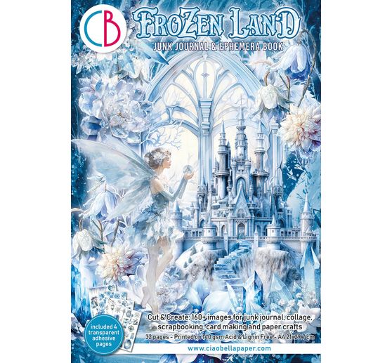 Junk Journal & Ephemera Book "Frozen Land"