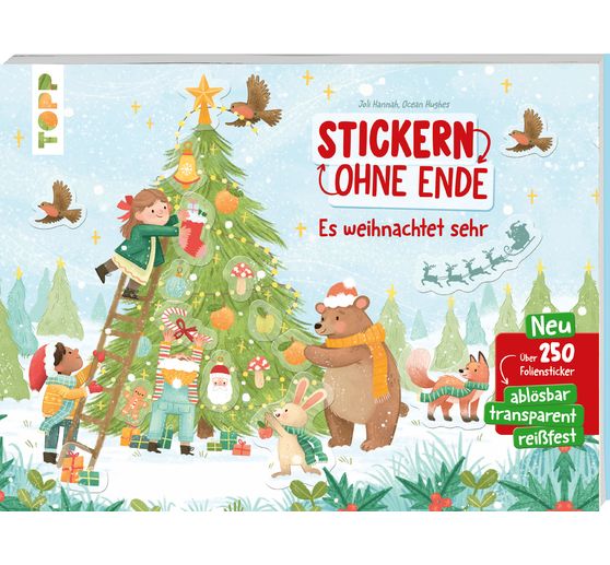 Book "Stickern ohne Ende - Es weihnachtet sehr"