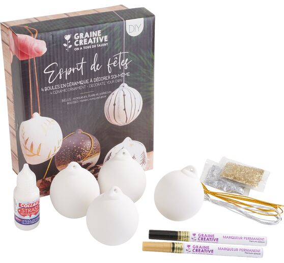 Craft kit "Design your own ceramic balls"