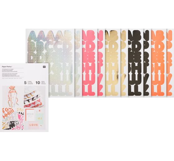 Sticker block "Alphabet"