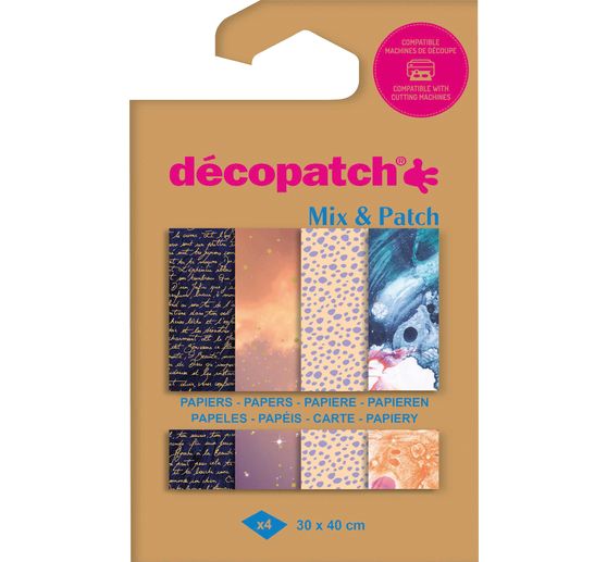 Décopatch Pocket Hot-Foil Collection Mix and Patch "Magical"