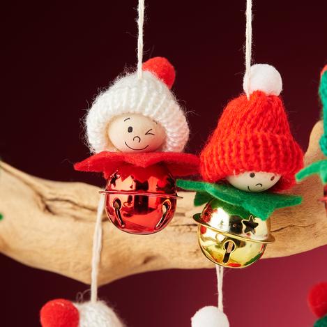 VBS Bastelset Anhänger Weihnachtskinder