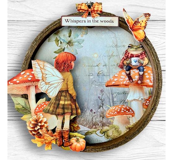 Folia transferowa Rub On "Whispering Woods"